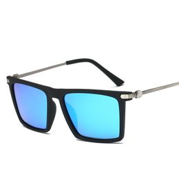 Sunglasses -100-125-150-175 Myopia Polarized Light Sunglasses Square Frame Men's Optical Prescription Customized Astigmatic Lenses 50100 230825