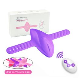 Vibrators 10 Speeds Panties Vibrator Sex Toys for Women Sexy Dildo Clitoris Stimulate Remote Control Female Masturbators Shop 230824