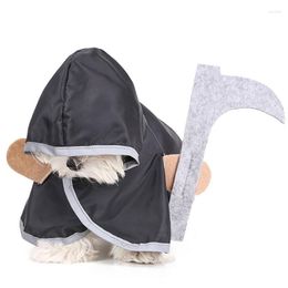 Katzenkostüme, Hunde-Halloween-Kostüm, Vampirumhang, Zauberer, Hexenkleidung für kleine und mittelgroße Hunde
