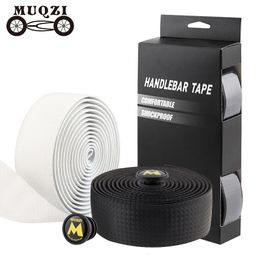 Bike Handlebars Components MUQZI Bike Handlebar Tape Better Grip Bicycle Bar Tape Anti-Slip Lightweight MTB Road Bike Handlebar Bicycle Accessories 230824