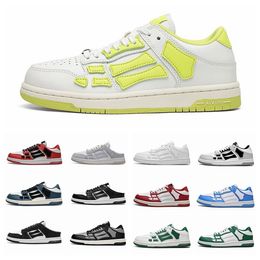 2023 New Top Low Mens Running Shoes Sports Sneakers White Orange Green Black Light Grey Blue Red Brown Yellow Designer Trainers men women shoes