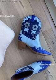Western for Women Emboridery Design Fashion Cowboy Cowgirl Boots 2024 BRAD NOVO