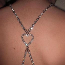 Chains Product Novel Full Diamond Love Back Chain European And American Sexy Star Bikini Body Wholesale