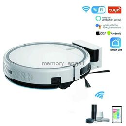 Robot Vacuum Cleaner Auto Reharge APP And Voice Control Sweep and Wet Mopping Floors HEPA Philtre Electric Water Tank HKD230825