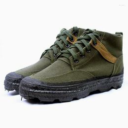 Boots Military Canvas Shoes Mens Bots Breathable Deodorant