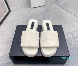 Terry Cloth Thick Bottom Slippers Summer Vacation Series Leisure Flat Bottom Sandals