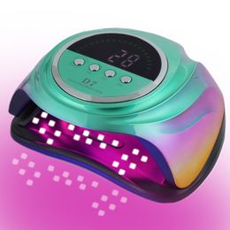 Nail Dryers 208W Professional Nail Dryer Lamp For Manicure Powerful UV Gel Nail Lamp 66/69 LEDs Automatic Sensing Gel Polish Drying Lamp 230824