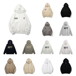 Essentail 1977 Luxury Cotton 1977 essentials hoodie - High-Quality Pullover for Men and Women
