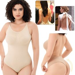 Waist Tummy Shaper Bodysuit Shapewear Women Full Body Control Slimming Sheath Butt Lifter Push Up Thigh Slimmer Abdomen Shapers Corset 230825