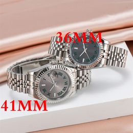 2022 Top High Quality Watch 36 41mm Mens Precision Durable Automatic Movement Stainless Steel Ladies Waterproof Luminous Mechanica243J