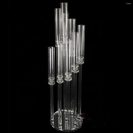 Candle Holders High Quality Clear Candelabras Set Weddings Table Centrepieces AB0128