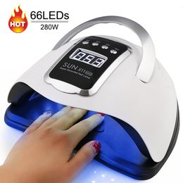 Nail Dryers SUN X11 MAX UV LED Lamp For Dryer Manicure Gel Varnish With Motion sensing professional lamp for manicure 230825
