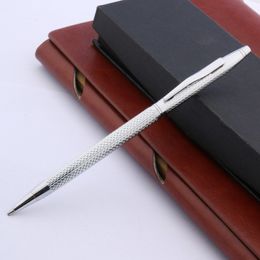 Ballpoint Pens luxury high quality Twist Wave pattern drawing ink METAL Ballpoint Pen Stationery Office school supplies 230825
