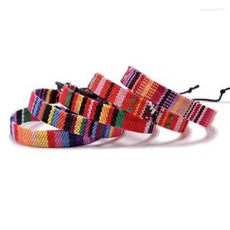 Charm Bracelets Bohemian Braided For Women Girl Fashion Handmade Tassels Boho Ethnic Bangles Adjustable Wristbands Jewellery