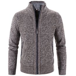 Men's Sweaters Spring Autumn Knitted Sweater Men Fashion Slim Fit Cardigan Men Causal Sweaters Coats Solid Single Breasted Cardigan men 230824