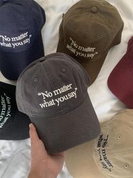 Ball Caps Big Circumference Baseball Cap Letter Embroidery Peaked Hat All-match Korean Couplerendy Outdoor Sports Cycling