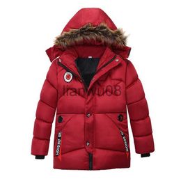 Down Coat Kids Coats 2023NEW Baby Outerwear Childen Winter Jackets Baby Boy Clothes Down Jacket For Children Boy's Warm Coat 36 years old x0825