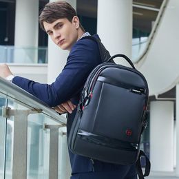 Mochila CROSSGEAR Business Casual Estudante de grande capacidade Bolsa de bagagem de viagem leve 14/15,6 polegadas Computador