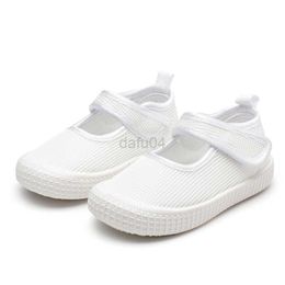Sneakers 2023 New Indoor White Shoes Boy Black Girl Square Mouth Double Air-mesh Shoes Breathable Students Shoes Hot Fashion Casual Flats L0825