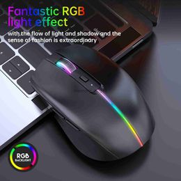 Rechargeable Wireless Mouse Gaming Mouse Esports Computer Mouse Office Laptops Universal Silent Ergonomics mause Easy To Carry HKD230825