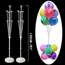 7/11/19tube Balloons Stand Balloon Holder Column Wedding Party Decoration Baloon Kids Birthday Party Balons Baby Shower Supplies HKD230825 HKD230825