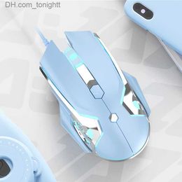 AJAZZ AJ120 Wired Gaming Mouse with 8000DPI Max for PC White Blue Pink Colour Optional Mouse Q230825