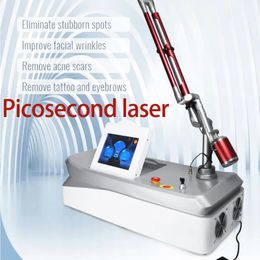 Professional Laser Picosecond Machine Skin Pigmentation Picolaser Eyebrow Tattoo Removal Freckle Treatment Age Spot Removal