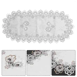 Table Cloth Doily Lace Runners Oval Decorative Tablecloth Dinner Tables Decoration Rustic