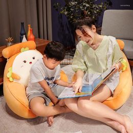 Pillow Cute Cartoon Half Surrounded Office Seat Lazy Person Integrated Sofa Home Children's Small
