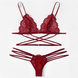 New Lace Sexy Lingerie Bra Set Push Up Seamless Embroidery Bralette Wire Plus Size Transparent Women Underwear Fashion311J