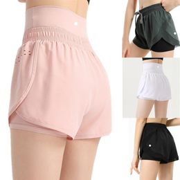Women Active Shorts Sports Quick dry Loose Breathable Casual Sportswear Exercise Yoga Pants Running Fitness Wear Gym Clothes Pink2929