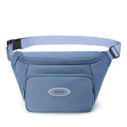 Waist Bag Packs Pocket Casual Travel Belt Women Fashion Waterproof Nylon Chest Bum Sling 230823