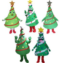 Christmas Tree Mascot Costume Walking Halloween Suit Large Event Costume Suit Party dress Apparel Carnival costume