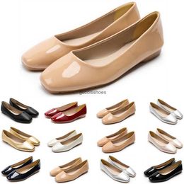 Spring new flat shoes women head shallow mouth hundred soft sole shoe women's shoe bean two