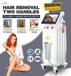 Diode Laser Hair Removal Epilator with Cooling System Painless Permanent Hair Loss Depilator Beauty Salon Use 2 Years Warranty FDA Approved