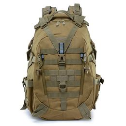 Outdoor Bags 40L Multifunction Camping Backpack Men Military Travel Bag Tactical Army Molle Climbing Rucksack Hiking Outdoor Sac De Sport Bag 230825