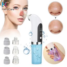 Cleaning Tools Accessories Electric Small Bubble Blackhead Remover USB Water Cycle Pore Acne Pimple Removal Vacuum Suction Nose Cleaner Tool 230824