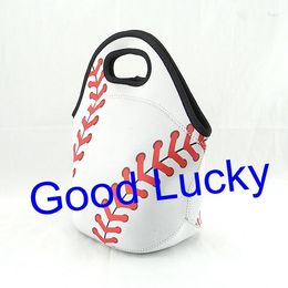 Storage Bags 10pcs/lot Arrival Very Good Quality Baseball Sport Neoprene Lunch Bag Insulated Cooler