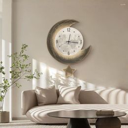 Wall Clocks Acrylic Glass Clock Hanging Modern Fashion Battery Operated Watches Living Room Light Silent Reloj Digital Pared Home Decor