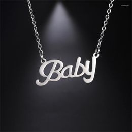 Pendant Necklaces Europe/US Fashion Baby Letter Lovely English Word Necklace Gift For Mom/Girlfriend Party Jewellery