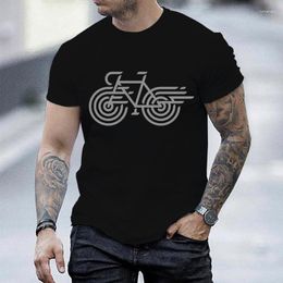 Men's T Shirts Men Brand T-shirts Montain Bike Cycling Print Shirt Teeshirt Tshirt Short Sleeve Tops Bicycle Amazing Summer
