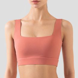 set Women Wide Strappy Sports Bra Medium Support Soft Gym Bra Push Up Yoga Vest with Removable Padding