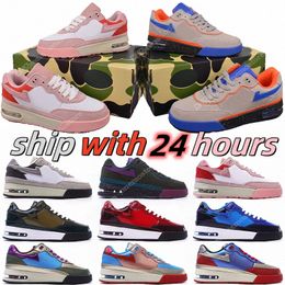 New road sta Outdoor Shoes Designer Mens Womens bapesta Cushion Beige Suede Navy Pastel Pink Grey Patent Leather Red Trainer Sneakers Vintage Board Sh C4I6#