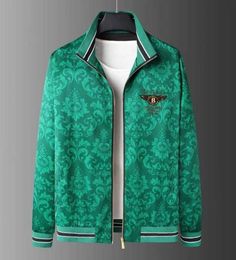 spring green baseball jackets long sleeve men designer jacket Sequin wings mens coats