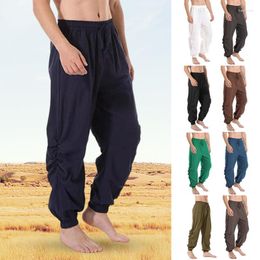 Men's Pants Black Men Hip Hop Streetwear Spring Summer Jogger Harem Casual Fashion Sweatpants Male Vintage Pirate Trousers 4XL