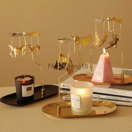 Accessories Bedside Candle Holder Decoration Vintage Aromatic Stand Candle Holder Incense Centrepiece Portavelas Candlestick HKD230825