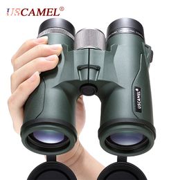Telescope Binoculars USCAMEL 10x42 8x42 HD BAK4 Military High Power Professional Hunting Outdoor Sports Bird Watching Camping 230824