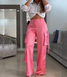 Women's Two Piece Pants Fashionable Long Sleeve Shirt With Sparkle Embellished Stand Collar Office Lady Suit Slim Fit Cargo Set For Women