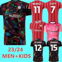 2023 2024 Bristol City soccer jerseys The Robins FC 3rd PATERSON WELLS SEMENYO MARTIN WEIMANN football shirt 23/24 third AWSON KALAS MASSENGO WEIMANN men kids Kits set