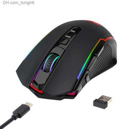 Redragon M910-KS RANGER Wireless/Wired Double Modes Gaming Mouse LITE RGB 2.4G with 8000 DPI and 10 Buttons Q230825